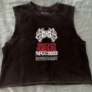 EUC Size M Crop Tank